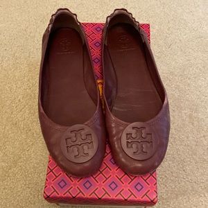 Tory Burch Minnie Ballet Flat- Shiraz color